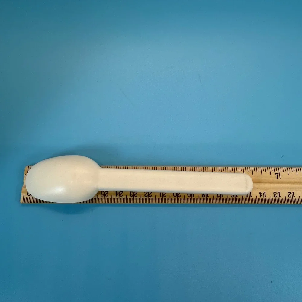 VTG Lauffer Ice‎ Cream Scoop Server White Melamine USA MCM Retro Serving itchen